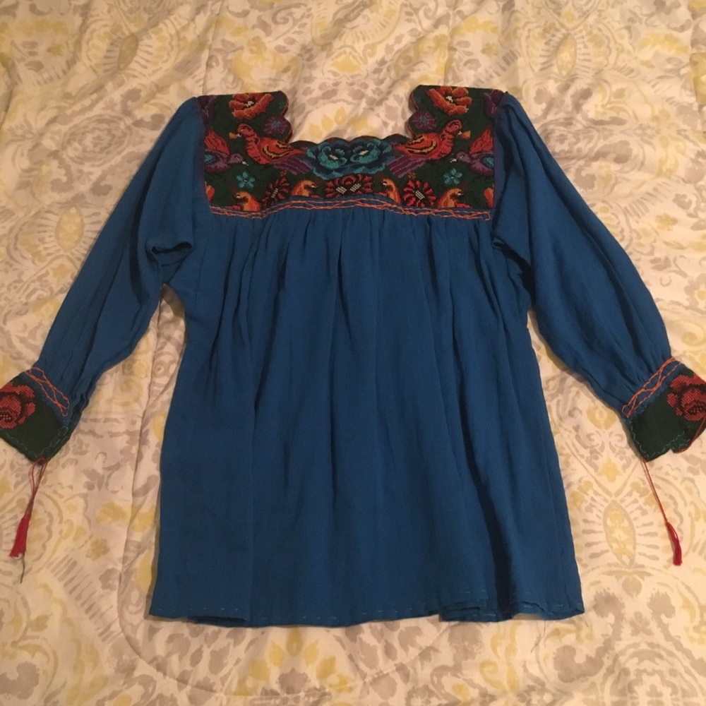 Authentic HANDMADE Mexican Top 🙂